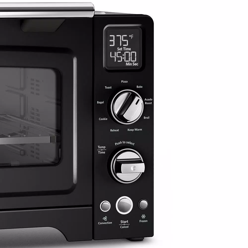 KitchenAid 12 in. Digital Countertop Convection Toaster Oven, 2000W, Onyx Black