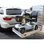 Erickson Deluxe Aluminum Mobility Hitch Cargo Carrier with Ramp, 400 lb. Capacity, 2 in. Receiver thumbnail 8