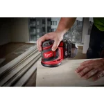 Milwaukee M18 18V Lithium-Ion 5 in. Cordless Random Orbit Sander Kit with 3.0Ah Battery, Charger and Bag thumbnail 8