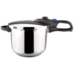 Magefesa Favorit Stainless Steel Pressure Cooker Set, 6.3 Qt. and 4.2 Qt. with Multi-Lid System thumbnail 3