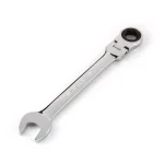 TEKTON 7/8 in. Flex-Head Ratcheting Combination Wrench, 72-Tooth, 6-Point thumbnail 1