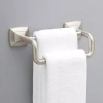 Delta Portwood 6 in. Double Hand Towel Bar in SpotShield Brushed Nickel thumbnail 2