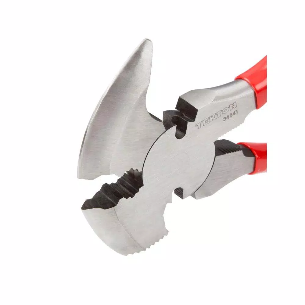 TEKTON 10-1/2 in. Fencing Pliers, 7-in-1 Multi-Purpose Wire Fence Tool