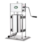 LEM 25 lb. Stainless Steel Dual Gear Vertical Sausage Stuffer with 90° Handle thumbnail 1
