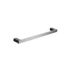 Boyel Living Stainless Steel 4-Piece Bathroom Accessories Set - Silver Wall Mounted Hardware Kit thumbnail 1