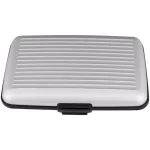Trademark Aluminum RFID Blocking Credit Card Wallet - Silver Hard Case thumbnail 1