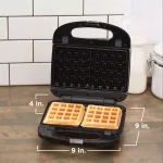 BLACK+DECKER 3-in-1 Morning Meal Station Waffle Maker, Grill, and Sandwich Maker thumbnail 7