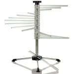 Ovente BPA-Free Acrylic Pasta Drying Rack with Spiral Wand and Sturdy 3-Legged Base thumbnail 1