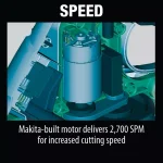Makita 18V LXT Lithium-Ion Cordless 22 in. Hedge Trimmer (Tool Only) thumbnail 8