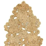 LR Resources Natural Jute Rectangle Indoor Table Runner - 16 in. x 80 in. - Bohemian Farmhouse Decor thumbnail 5