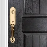 Baldwin Prestige Avendale Single Cylinder Handleset with Alcott Knob, Lifetime Polished Brass, SmartKey Security thumbnail 11