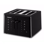 Cuisinart T-Series 4-Slice Wide Slot Touchscreen Toaster, Black thumbnail 2