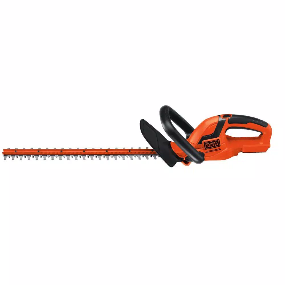 BLACK+DECKER 22 in. 20V MAX Lithium-Ion Cordless Hedge Trimmer, Tool Only (LHT2220B)