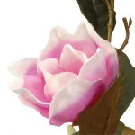 National Tree Company 48 in. Pink Magnolia Artificial Flower Tree in Matte Black Pot thumbnail 3