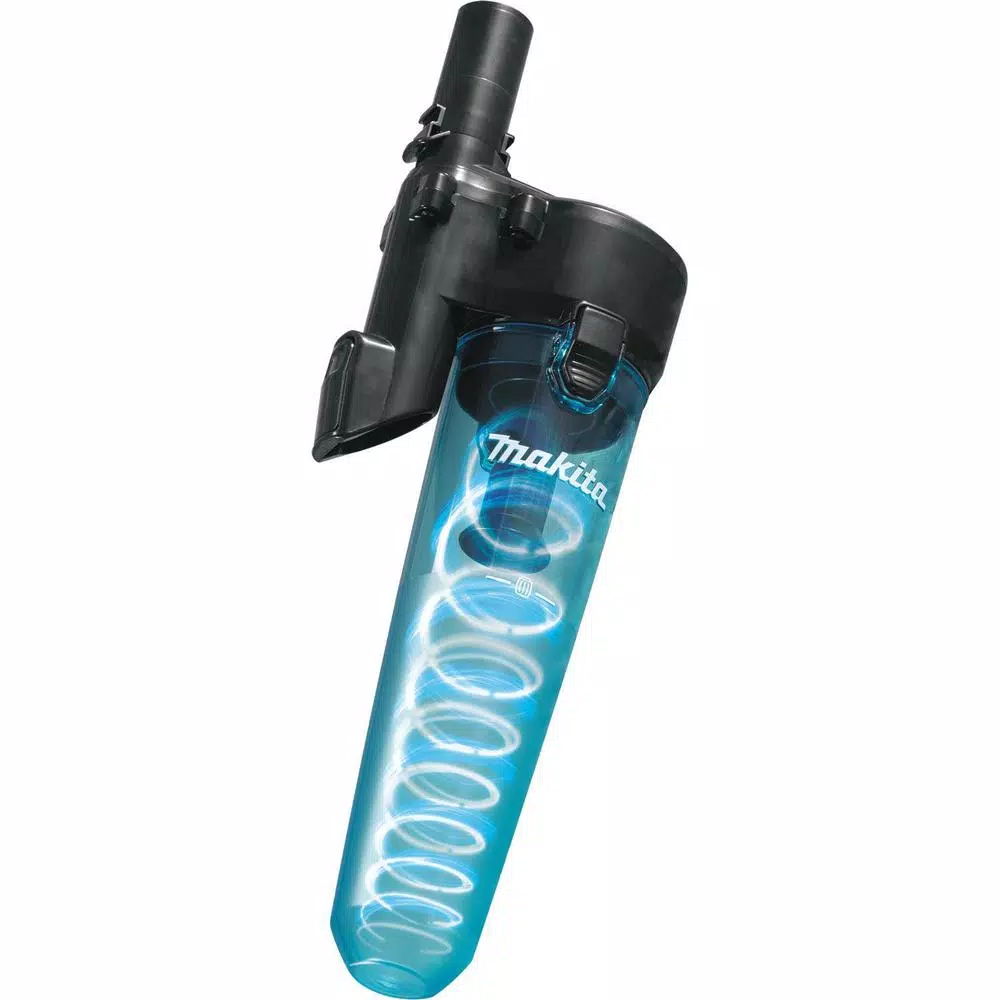 Makita 18V LXT Brushless Cordless Vacuum Kit with 2.0Ah Battery, Rapid Charger & Cyclonic Attachment