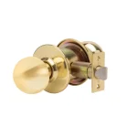 Taco SVB Series Polished Brass Grade 2 Commercial Passage Door Knob thumbnail 1