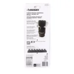 Husky 3/8 in. Drive Metric Pinless Universal Impact Socket Set, 7-Piece thumbnail 3