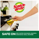 Scotch-Brite Heavy-Duty Scrub Sponge, 9-Pack thumbnail 4
