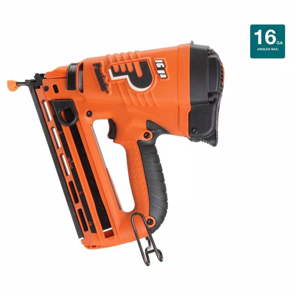 Paslode 16-Gauge Cordless Lithium-Ion Angled Finish Nailer Kit
