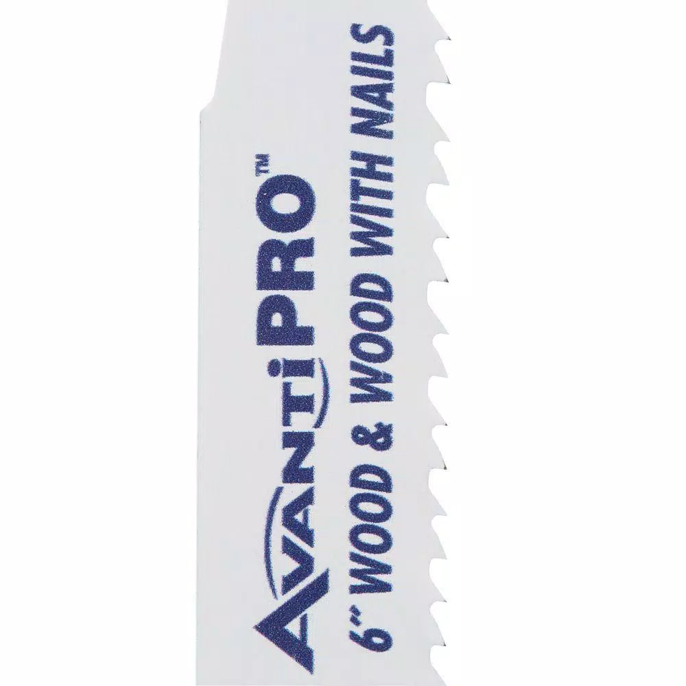 Avanti Pro 13-Piece Bi-Metal Reciprocating Saw Blade Set for Wood and Metal
