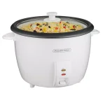 Proctor Silex 30-Cup White Rice Cooker with Steaming Basket and Keep Warm Function thumbnail 2