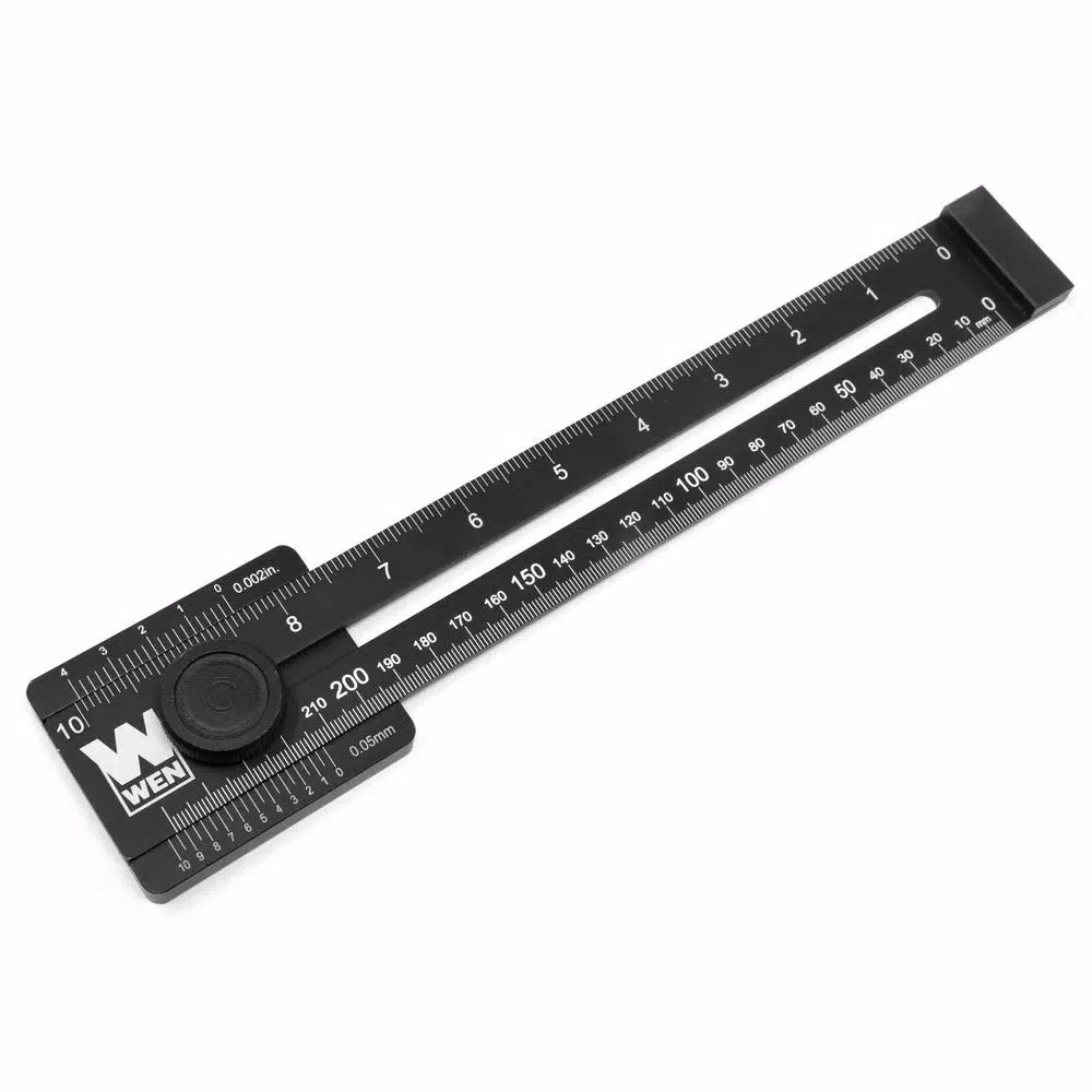WEN 10 in. Aluminum Offset Marking Gauge with Vernier Scale