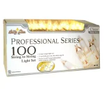 Unbranded Brite Star Professional Series 100-Light Clear Mini Light Set with White Wire (Set of 2) thumbnail 4