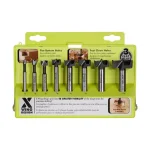 RYOBI 8-Piece Forstner Bit Set with X-Wing Design and 3-Flat Shanks thumbnail 4