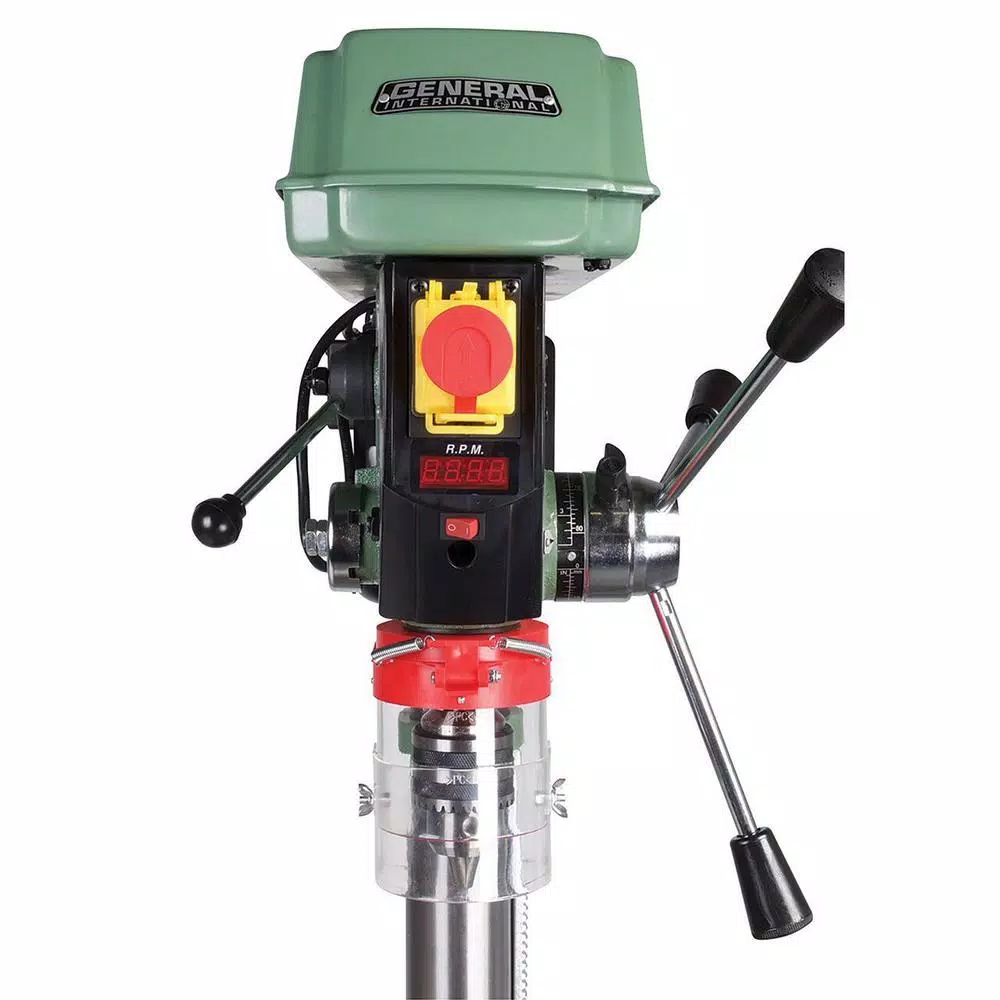 General International 20 in. Variable Speed Drill Press, 1 HP, 120V