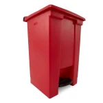 Rubbermaid Commercial Products 12 Gal. Red Fire-Safe Step-On Trash Can, Puncture-Resistant Plastic Medical Waste Bin thumbnail 2