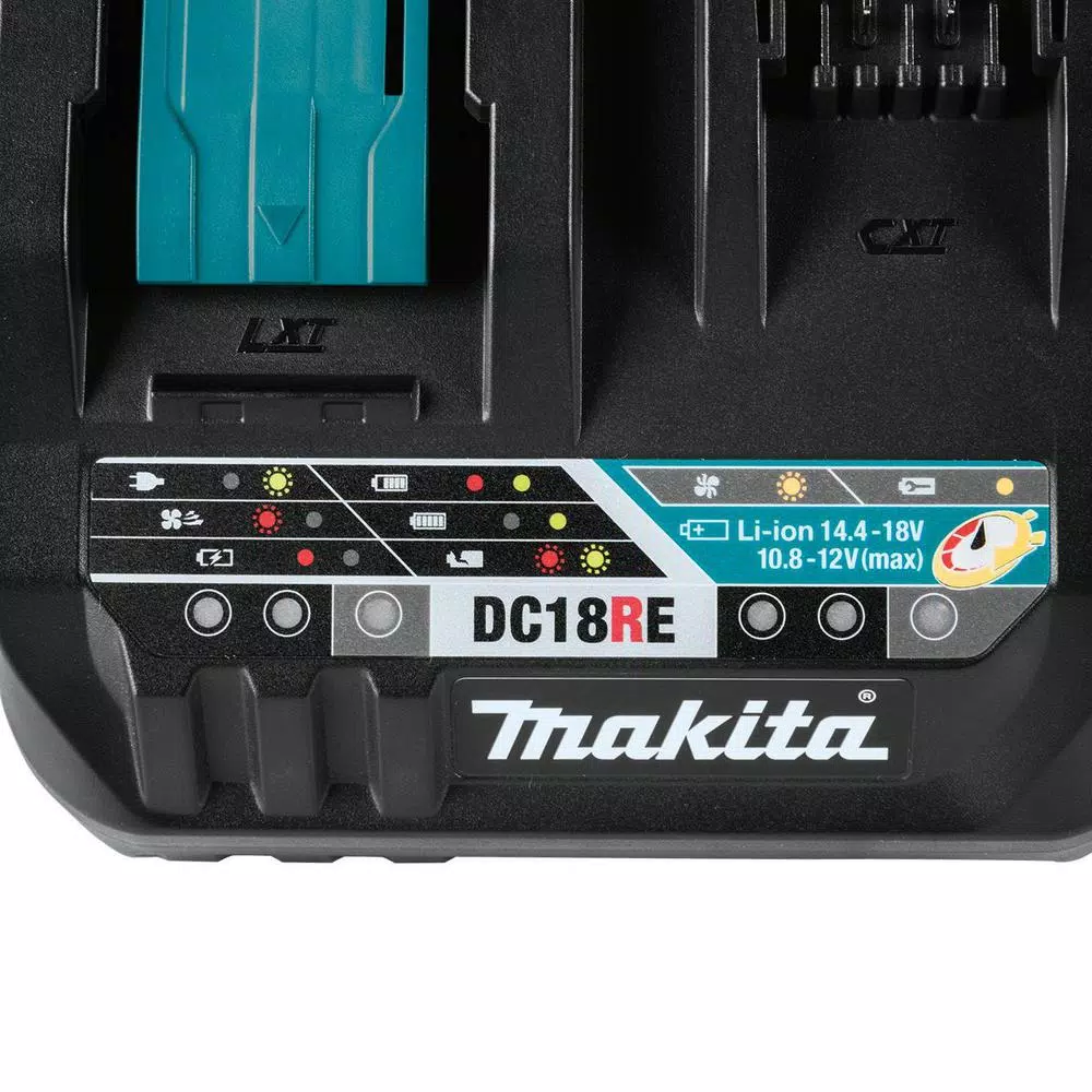 Makita DC18RE 18V LXT and 12V MAX CXT Lithium-Ion Rapid Optimum Charger