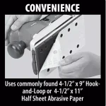 Makita 1/2 Sheet Corded Finishing Sander with Variable Speed Control thumbnail 12