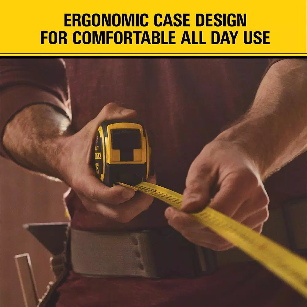 STANLEY FATMAX 35 ft. Tape Measure, SAE, Multi-Surface Blade