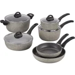 Ballarini Parma 10-Piece Aluminum Ceramic Nonstick Cookware Set, Gray thumbnail 1
