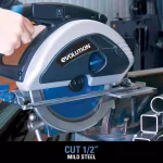 Evolution Power Tools Evolution EVOSAW230 9 in. Steel Cutting Circular Saw, 15-Amp, 1750-Watt thumbnail 4