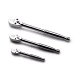 Capri Tools 3-Piece Low Profile 72-Tooth Ratchet Set (1/4 in., 3/8 in., 1/2 in. Drive) thumbnail 1