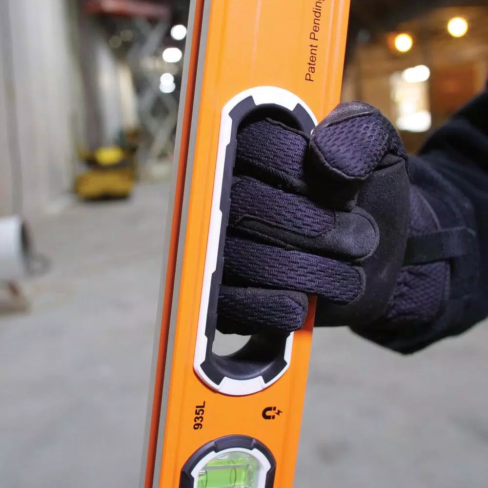 Klein Tools 24 in. Magnetic Bubble Level with V-Groove and High-Visibility Orange Body