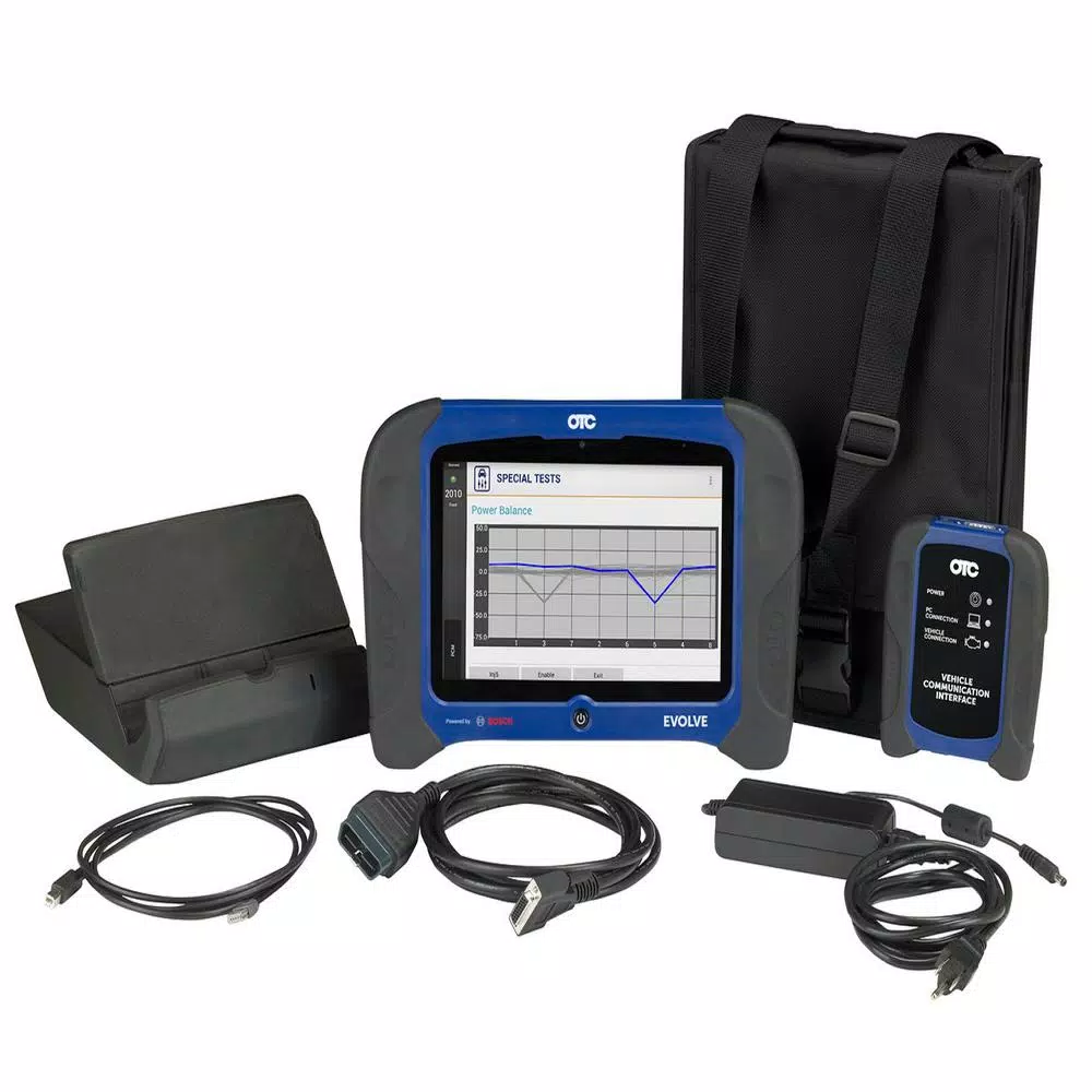 Unbranded OTC Evolve Professional Diagnostic Tool with Bosch Wiring Diagrams