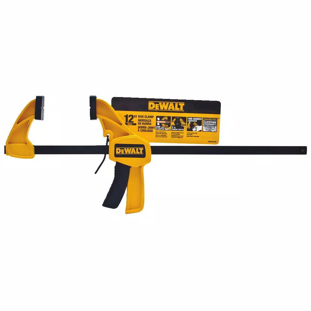 DEWALT 12 in. Trigger Clamp with 100 lbs. Clamping Force