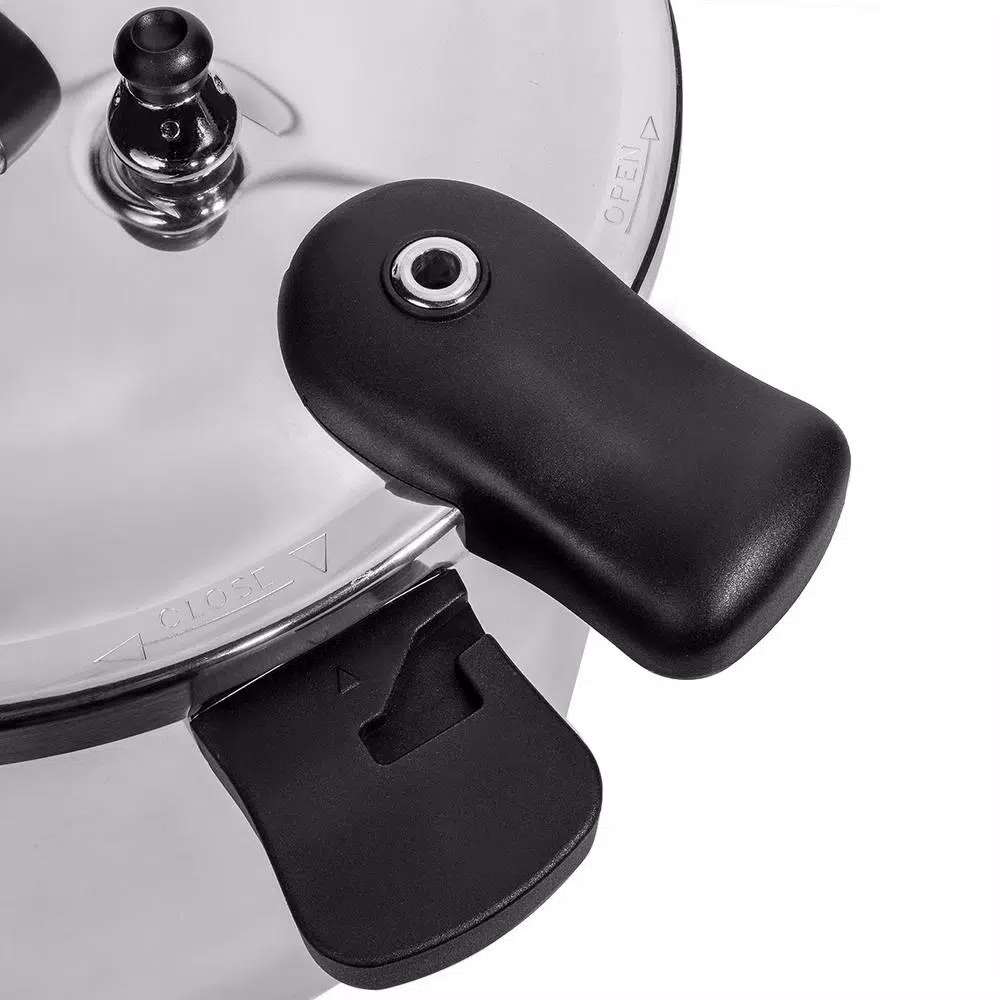 Barton 22 Qt. Aluminum Pressure Canner and Cooker with Built-in Dial Gauge, Compatible with Gas, Electric, and Induction