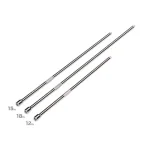 TEKTON 1/4 in. Drive Long Extension Bar Set, 3-Piece (12, 15, 18 in.) thumbnail 3