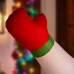 Unbranded 8 ft. Pre-Lit Inflatable Jolly Holiday Snowman Greeter with Sign, LED Lights thumbnail 5