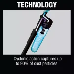 Makita White Cyclonic Vacuum Attachment for Makita 18V LXT and 12V Max CXT Vacuums thumbnail 5