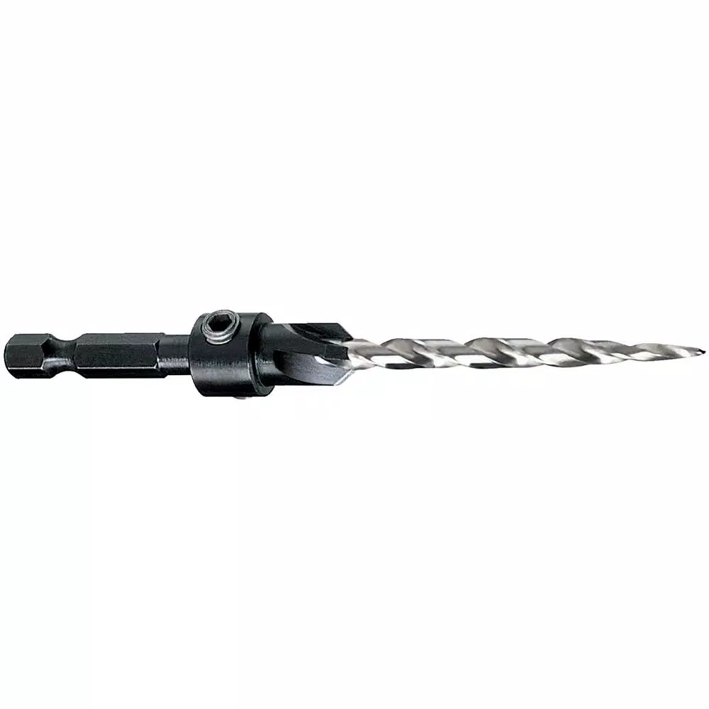 DEWALT #6 9/64 in. Countersink and Drill Bit, Hex Shank