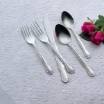 Oneida Melinda III 18/0 Stainless Steel Oval Soup and Dessert Spoons, 36-Piece Set thumbnail 2