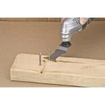 Genesis Universal 1-3/4 in. Titanium-Coated Bi-Metal Oscillating Multi-Tool Flush Cut Blade thumbnail 2