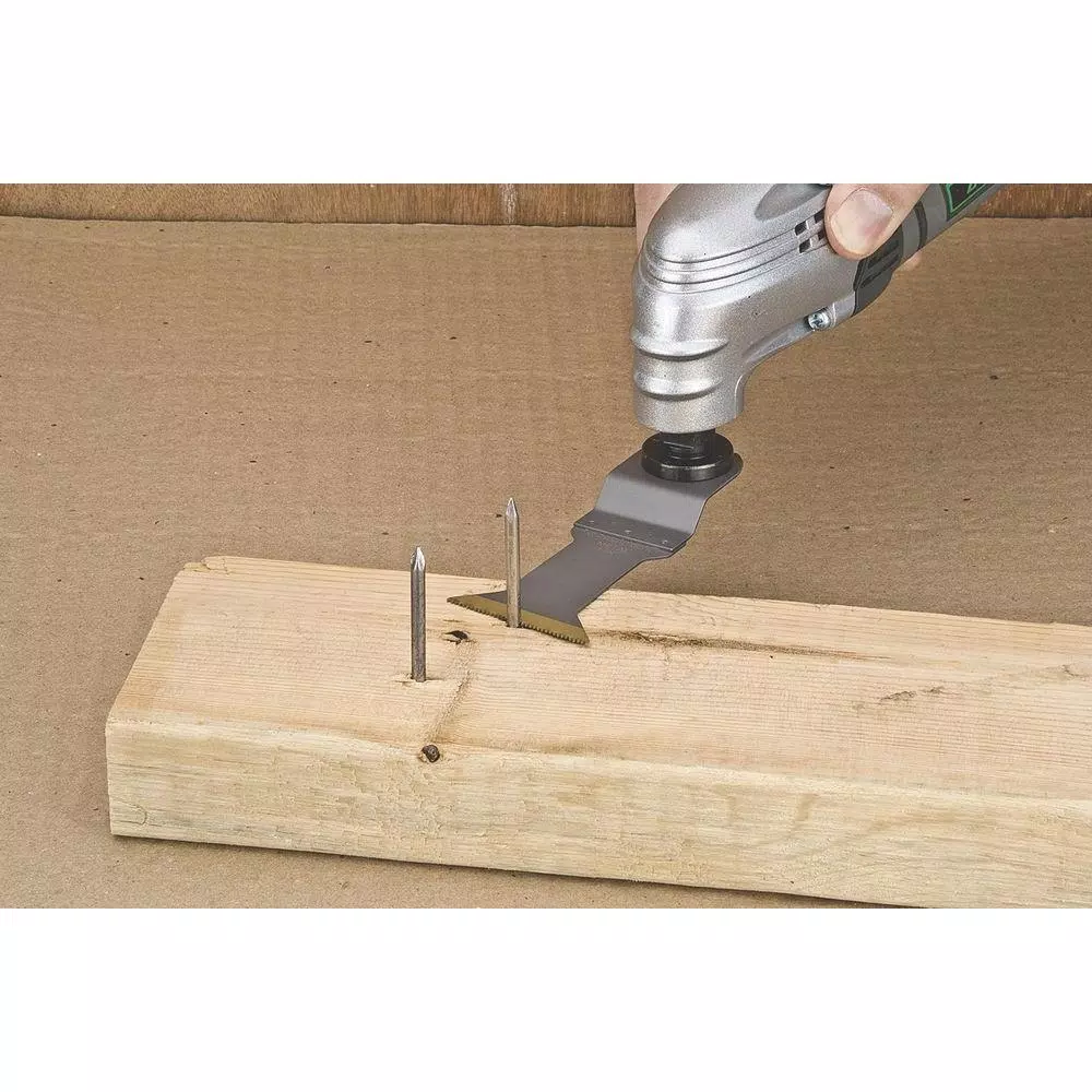 Genesis Universal 1-3/4 in. Titanium-Coated Bi-Metal Oscillating Multi-Tool Flush Cut Blade