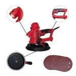 Aleko 800W Electric Variable Speed Drywall Sander with Vacuum and LED Light thumbnail 4