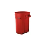 Suncast Commercial Suncast 32 Gal. Red Commercial Resin Utility Trash Can thumbnail 2