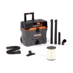 RIDGID 10 Gal. 5.0 Peak HP ProPack Plus Wet/Dry Shop Vacuum with Qwik Lock Filter thumbnail 1